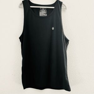 Volcom Men’s logo Black Tank Size Medium